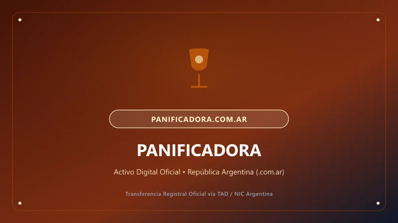 Composición visual de Panificadora para el portal panificadora.com.ar